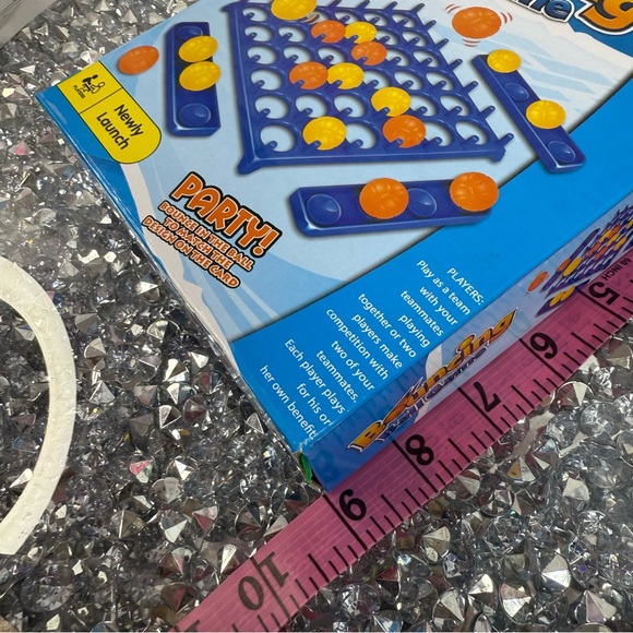 Bouncing Ball Game - Blue with Yellow & Orange Pieces - Picture 6 of 6